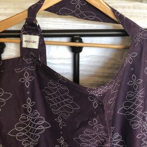 NWOT Bebe au Lait Purple Nursing Cover